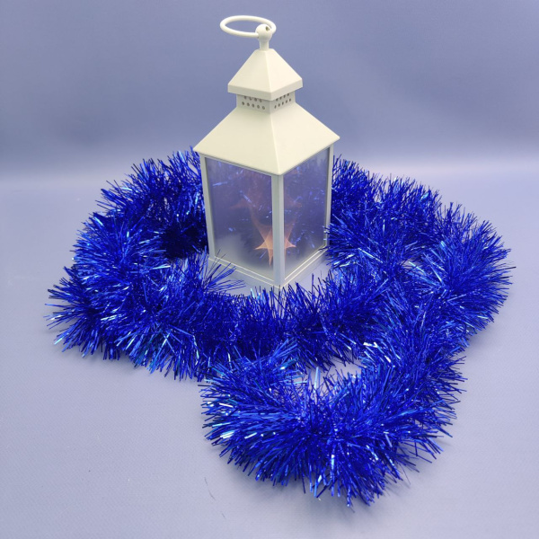 Новогодняя мишура  Magic 2 метра, пушистая на проволоке / Цвет МИКС